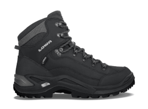 LOWA Renegade GTX Mid - Svart (Storlek: 46.5 - UK11.5)