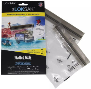 LOKSAK Loksak Wallet 6x6