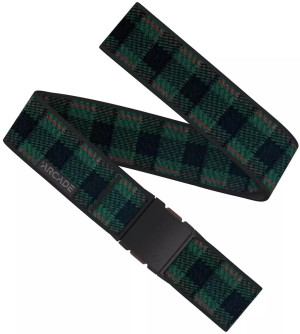 Arcade Plaid one size emerald/ wine