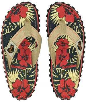 Gumbies Gumbies Men eu42,0 denim hibiscus