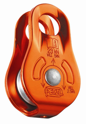 Petzl Seilrolle Fixe orange