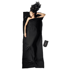 COCOON Inlett Merino Wool rechteck black