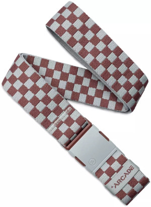 Arcade Check one size cloud/burgundy