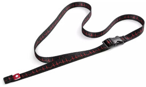 Ocún Chalk Bag Belt black-red