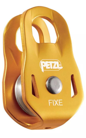 Petzl Seilrolle Fixe gelb