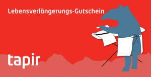 tapir 10 Euro Service-Gutschein
