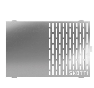 SKOTTI Plancha edelstahl