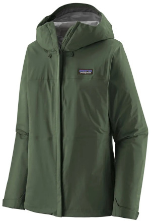 Patagonia Torrentshell 3L Rain Jacket Women xs canopy green