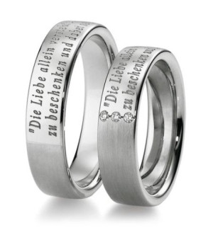 Obrączki ślubne Breuning - 02140(W) PREMIUM