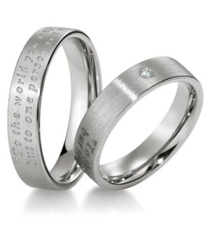 Obrączki ślubne Breuning - 02150(W) PREMIUM