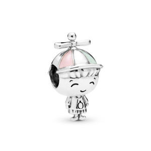 Charms chłopiec w czapce - 798015ENMX