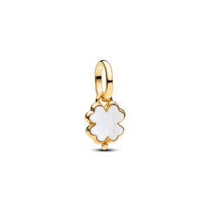 Charms-zawieszka z białą koniczynką - 764564C01