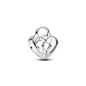 Charms Ażurowe serce z kłódką - 794358C00