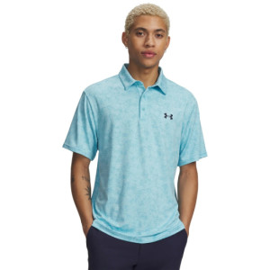 Under Armour Playoff 3.0 Printed Polo - Blue Haze