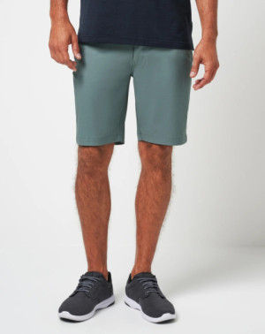 Travis Mathew Mens Wanderlust Short - Balsam Green