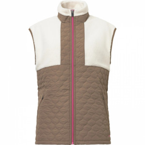Abacus Lds Preston Pile Windvest - Nougat