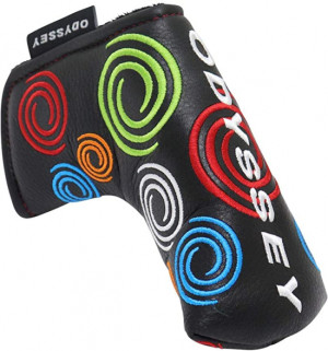 Odyssey Limited Edition Tour Swirl Leather Blade Putter Headcover - Black