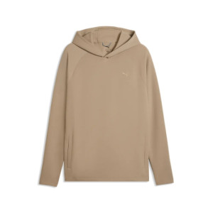 Puma Mens Cloudspun Fleece Hoodie - Ice Coffee