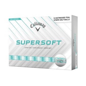 Callaway Supersoft 2025 Distressed Stripe - Teal