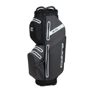 Cobra Ultradry 2 Cart Bag - Black/Shadow Gray