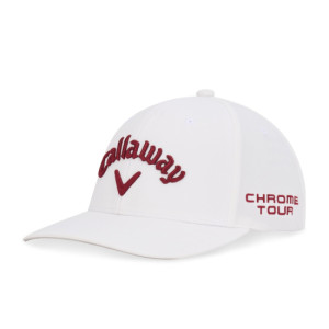 Callaway Tour Authentic Performance Pro Cap 2026 - White/Cardinal
