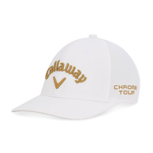 Callaway Tour Authentic Performance Pro Cap 2026 - White/Gold