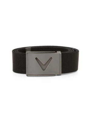 Callaway Apparel Callaway Mens V-Logo Belt - Caviar