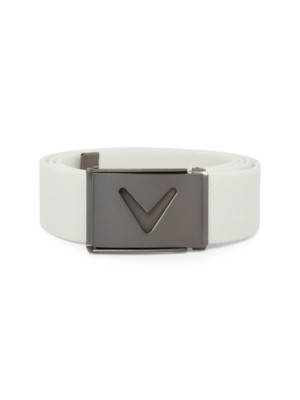 Callaway Apparel Callaway Mens V-Logo Belt - Bright White