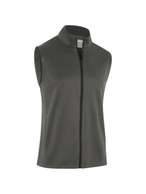 Callaway Apparel Callaway Mens Full Zip Chev Vest - Asphalt