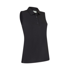 Callaway Apparel Callaway Womens Tournament SL Polo - Caviar