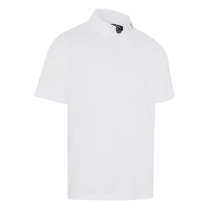 Callaway Apparel Callaway Odyssey Ventilated Jacquard Polo Shirt - Bright White