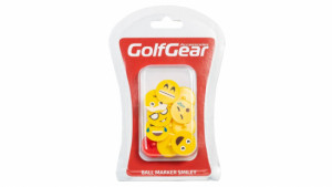 Golfgear Smiley Ballmarker 12-pack
