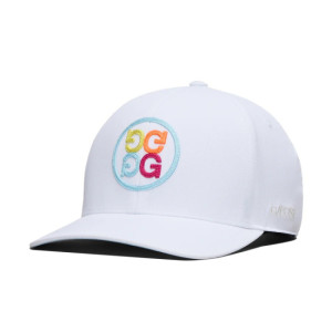 G/Fore G4 Chainstitch Circle G's Contrast Cap - Snow/Multi