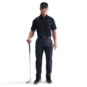 Nike Mens Dri-Fit Velocity Solid Polo Shirt - Black