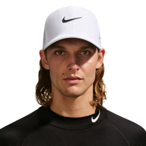 NIke Dri-FIT ADV SwooshFlex Structured Golf Cap - White