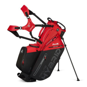 BigMax Big Max Dri Lite Hybrid Plus Standbag - Red/Black