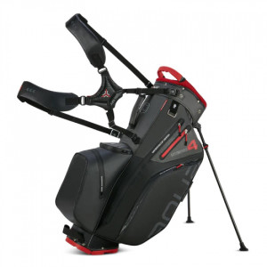 BigMax Big Max Aqua Hybrid 4 Standbag - Black/Charcoal/Red