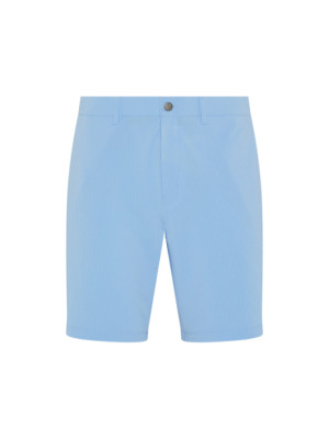 Original Penguin Mens FF 9" Seersucker Shorts - Baby Blue Jay