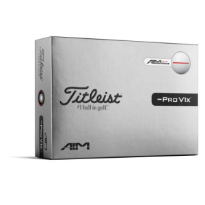 Titleist 2026 Pro V1x Left Dash Performance Align - Red Line