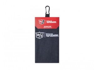 Wilson Staff Tri-Fold Towel - Black