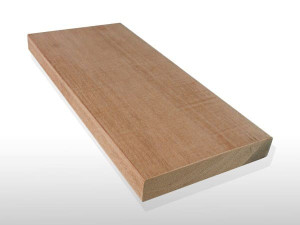 Angebot des Monats, Cumaru Terrassendielen, glatt, 21 x 145 bis 6400 mm, Prem...