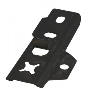 200 Stück schwarze Edelstahl Spezial Clips zur unsichtbaren Befestigung von T...