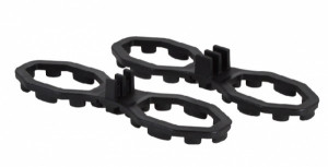 50 Stück Abstandshalter mit 4 mm ausreichend für ca. 16-25 lfm Terrassenholz
