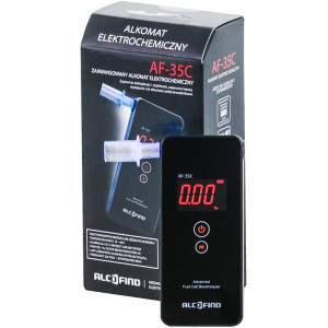 Alkomat elektrochemiczny AlcoFind AF-35C + certyfikat