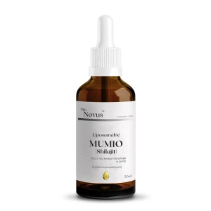 Mumio (Shilajit) liposomalne z piperyną – w kroplach 50 ml – The Novus