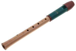 Moeck 1027 Flauto Penta Green/Red Vert