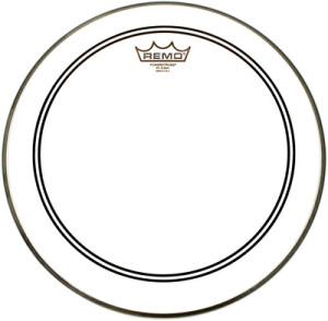 "Remo 14"" Powerstroke 3 Clear CS-Dot "