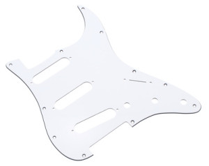 Harley Benton Parts Pickguard SSS WH Weiß