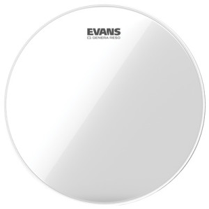 "Evans 10"" Resonant Head Tom Clear "