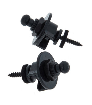Harley Benton Strap Security Locks BK Schwarz